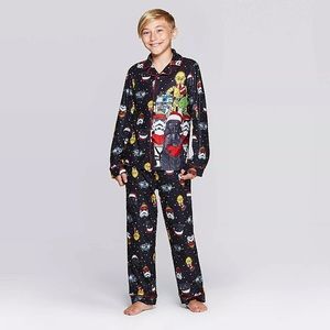 Star Wars Boys Christmas Pajamas Darth Vader - NWT